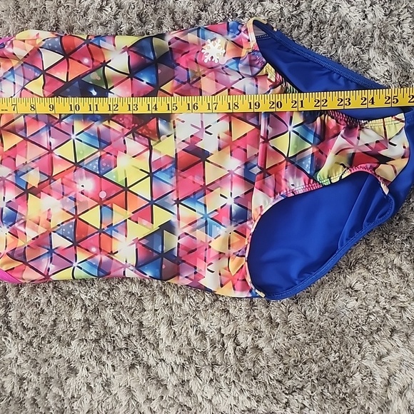 Snowflake Gymnastics Leotard Adult Size L - Picture 8 of 10